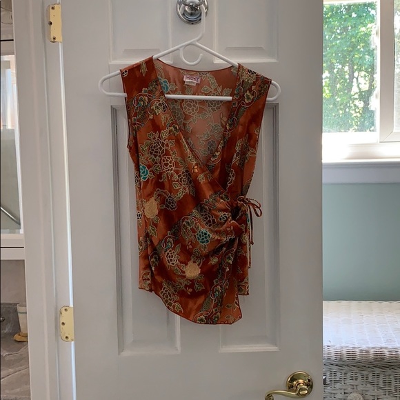 Brown multi floral cami - Picture 1 of 1
